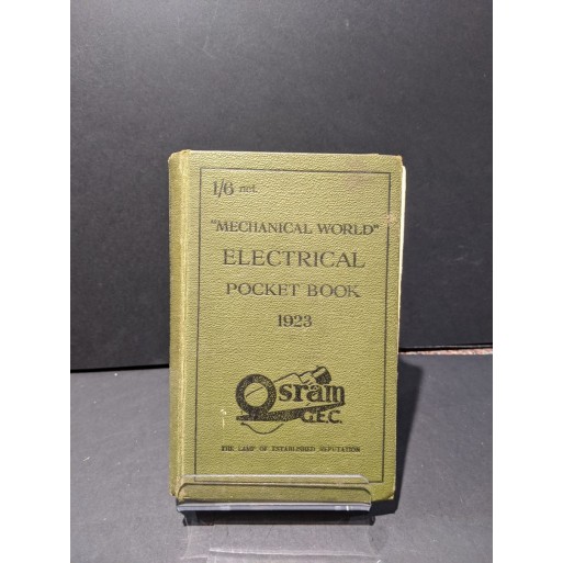 Mechanical World Electrical Pocket Book 1923 Book by Unknown