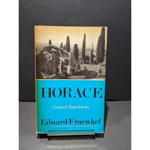 Horace Book by Fraenkel, Edvard