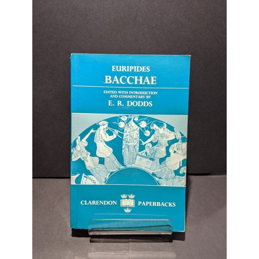 Euripides Bacchae Book by Dodds, E R