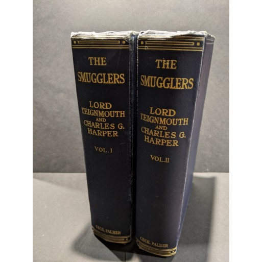 The Smugglers  2 Volumes Book by Lord Teignmouth & Harper, Charles G