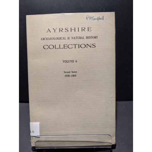 Ayrshire Collections 1958-1960 Book