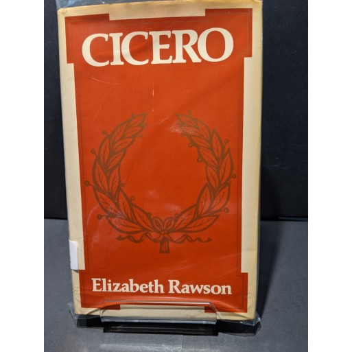 Cicero Book by Rawson, Elizabeth