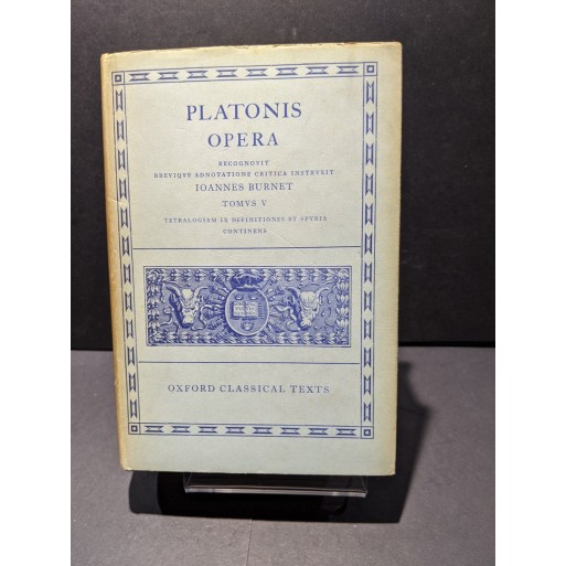 Platonis: Opera Tomus V Book