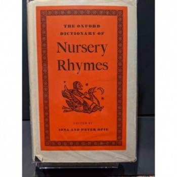 The Oxford Dictionary of Nursery Rhymes Book by Opie, Iona & Peter (eds)