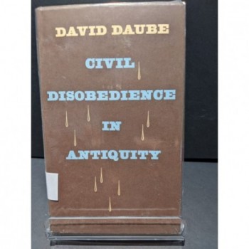 Civil Disobedience in Antiquity Book by Daube, David